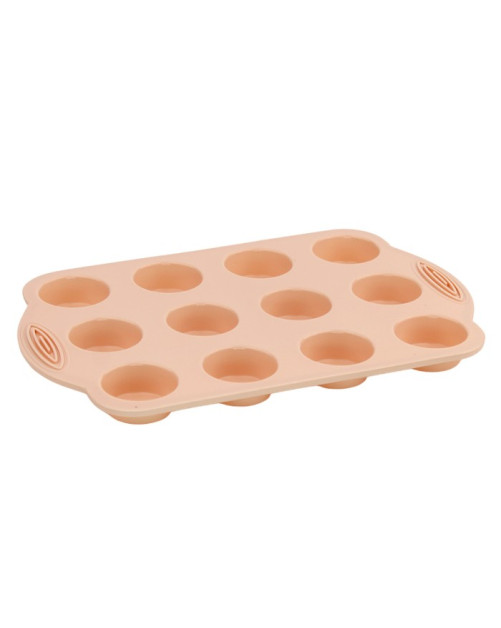 Φόρμα Σιλικόνης για Muffin / Cupcake – 12 Θέσεων (36 × 19,5 × 2 cm)