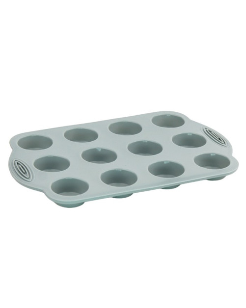 Φόρμα Σιλικόνης για Muffin / Cupcake – 12 Θέσεων (36 × 19,5 × 2 cm)