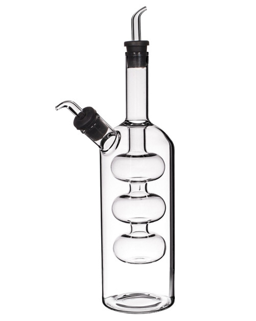 Διπλή Γυάλινη Φιάλη Λαδιού & Ξυδιού 25 cl / 10 cl – 2 σε 1