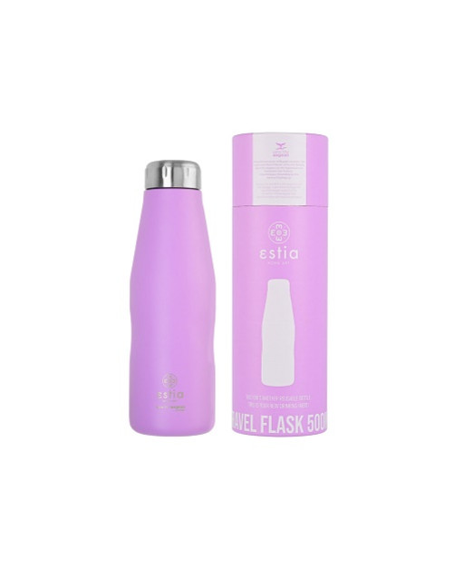 Θερμός / Travel Flask Estia Save the Aegean 500 ml – Purple Matte
