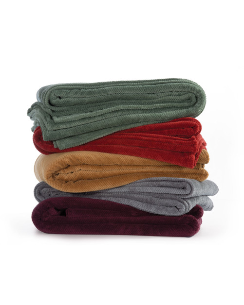 Κουβέρτα fleece υπέρδιπλη record Mauve Nef Nef 240 X 220cm