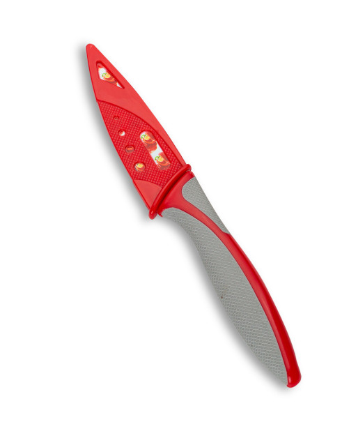 Μαχαίρι γενικής χρήσης με σχέδιο πιπεριά και θήκη