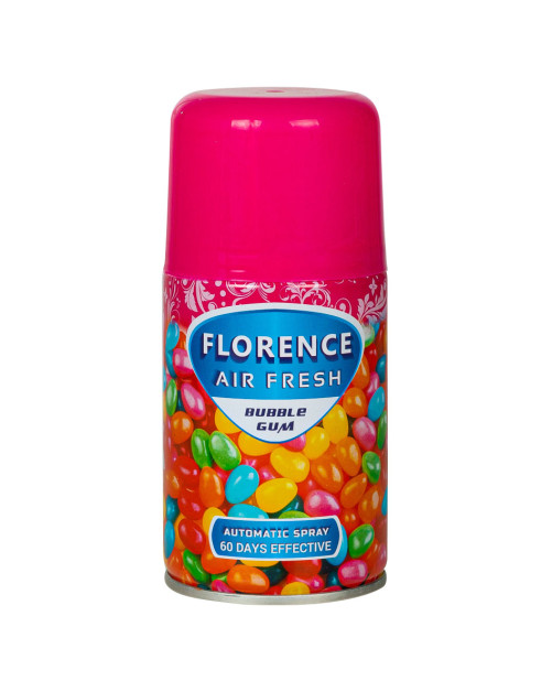 Florence air fresh bubble gum ανταλλακτικό αποσμητικό χώρου 260ml