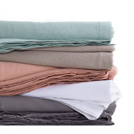 Τραπεζομάντηλο Cotton-Linen Aqua NEF-NEF