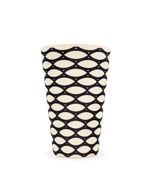 Κούπα Μπαμπού Με Καπάκι Μαύρη Basketcase Ecoffee Cup 400ml