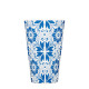 Κούπα Μπαμπού Με Καπάκι Μπλε Delft Touch Ecoffee Cup 400ml
